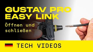 GUSTAV PRO EASY LINK öffnen amp schließen [upl. by Hauser84]