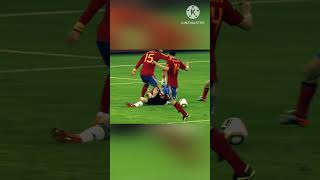 Ramos Vs Ozil FIFA world cup10 football shorts shortsfeed spain germany [upl. by Herates]