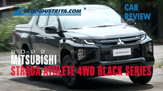 2022 Mitsubishi Strada Athlete Black Series 4x4 Review The enthusiast truck at PHP 1818M [upl. by Ateiluj774]