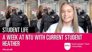 Spend a week at Nottingham Trent University with me  Heathers StudentVlog [upl. by Jarret895]