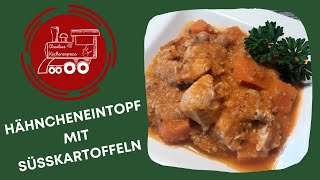 🐔 HÄHNCHENEINTOPF mit Süßkartoffeln  sowas von lecker  Thermomix® TM6TM5 TM31 [upl. by Tiphani707]