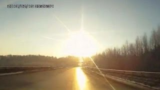 Chelyabinsk Russia meteorite explosion [upl. by Krik]