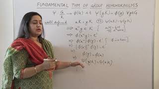 Fundamental Theorem of Group Homomorphism [upl. by Lynda]