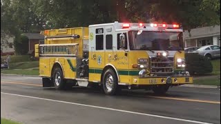 Fallston Volunteer Fire and Ambulance Company Engine 1311 and Medic 1392 in a Parade [upl. by Ardin]