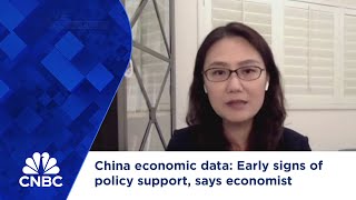 China economic data Early signs of policy support says economist [upl. by Carlyle]