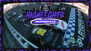 Aric Almirola wins Stage 1 in photofinish with Cole Custer [upl. by Eserahc]