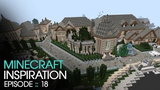 Minecraft  Huge Mansion  Inspiration w Keralis [upl. by Nelluc]