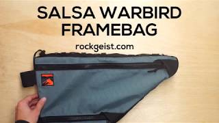 Salsa Warbird  Bikepacking Framebag [upl. by Rezzani867]