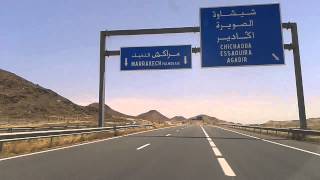 route Marrakech Agadir casablanca [upl. by Saidee]