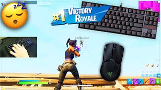 Redragon K552 ASMR Mechanical Keyboard 🤩 Satisfying Fortnite Gameplay Smooth 240FPS [upl. by Netsrak74]