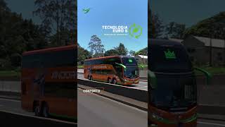 Andorinha  nova frota Double Service onibusrodoviario andorinha onibusmarcopolo automobile [upl. by Sucrad]