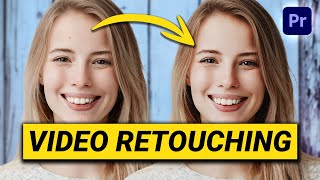 How to RETOUCH Skin in a Video Premiere Pro Tutorial [upl. by Ranilopa]