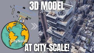 3D MODELS OF CITIES WITH AI CityNeRF explained [upl. by Anitsihc]