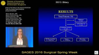 WHAT IS THE FATE OF THE CHOLECYSTOSTOMY TUBE FOLLOWING PERCUTANEOUS CHOLECYSTOSTOMY [upl. by Annehsat304]