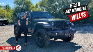 2024 Jeep Wrangler WILLYS  Is this Wrangler the BEST VALUE  FOR SALE Toronto amp Mississauga ON [upl. by Boelter]