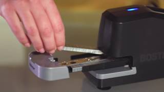 How to Load the Bostitch Impulse 30™ Electric Stapler [upl. by Anirbes21]