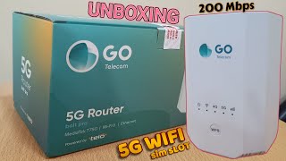 Go Telecom 5G  200 Mbps Wireless WIFI Unboxing [upl. by Salomone]