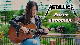 Metallica Enter Sandman  Fingerstyle Guitar Cover  Josephine Alexandra [upl. by Gertrud]