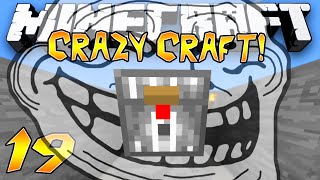 quotTROLLED BY THE CHICKEN CHESTquot  Crazy Craft 21 Minecraft Modded Survival  19 [upl. by Frissell]