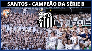 O SANTOS É CAMPEÃO DA SÉRIE B 2024  NOVORIZONTINO TROPEÇA E SANTOS GARANTE TÍTULO [upl. by Ocsirf]