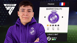 LE DEBUT DU BARMITZVA FC EP 1  CARRIERE MANAGER SUR EA FC 24 [upl. by Tolley]