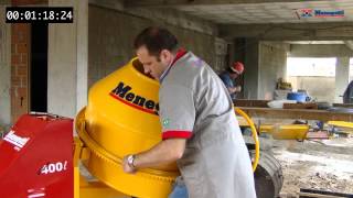 Video Menegotti ¡Reto en la Obra  Hormigonera Rental 400l [upl. by Oakley]