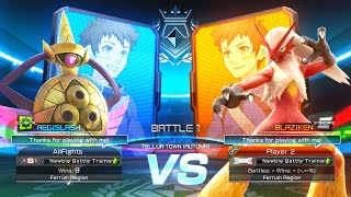 Aegislash vs Blaziken  Pokkén Tournament DX [upl. by Annatnom]