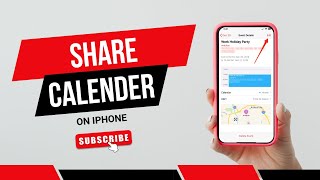 How To Share Calendar On iPhone [upl. by Atinor444]