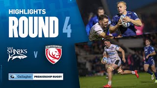 Sale v Gloucester  HIGHLIGHTS  World Cup Stars Return To Shine  Gallagher Premiership 202324 [upl. by Annoed682]