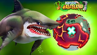 Hungry Shark World  Megalodon Shark Attack  Pacific Wasteland Extinction Mode Full Gameplay HD [upl. by Holle]