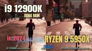 i9 12900k vs ryzen 9 5950x in 2024 [upl. by Ravaj]