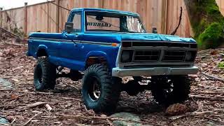 1976 Ford F250 highboy Custom body RC Truck Better looking than the new Traxxas TRX4 High Trail [upl. by Franni]