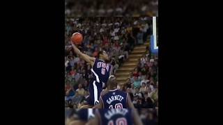 Vince Carter poster dunk over Fredric Weis in the Sydney Olympics 😱 [upl. by Einafpets]