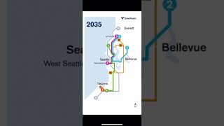 Sound Transit ST3 Light Rail Expansion Plan [upl. by Hgielak]