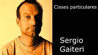 quotClases particularesquot de Sergio Gaiteri  por Quique Pesoa [upl. by Nnaharas291]