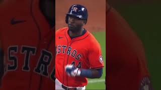 Yordan Alvarez hits 32 sportsshorts [upl. by Aihceyt892]