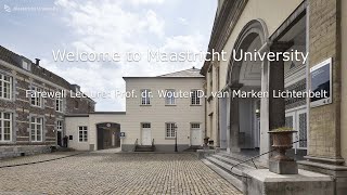 Farwell Lecture Prof dr Wouter D van Marken Lichtenbelt [upl. by Alexine]