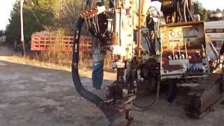 Ingersoll Rand ECM490 Drill Rig  Jeff Lawson [upl. by Venator]