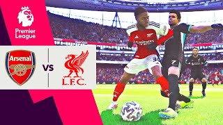 Arsenal vs Liverpool  Premier League 2425 CLASH  EFOOTBALL [upl. by Isyed]