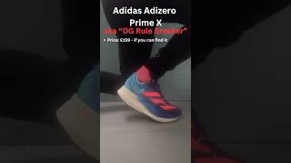 Adidas Adizero Prime X  The OG Super Trainer amp Rule Breaker [upl. by Nelan]