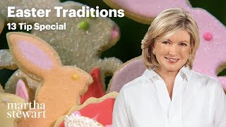 Martha Stewarts Favorite Easter Traditions  13 Easter Crafts and Recipes [upl. by Ewold]