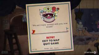 Cuphead  quotFunhouse Frazzlequot Game Over Ver [upl. by Esaj]