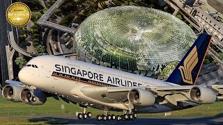 EL MEJOR AEROPUERTO DEL MUNDO 2020 CHANGI SINGAPUR [upl. by Amiel]