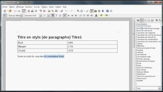 LibreOffice Writer  Comment trouver le texte mis en gras [upl. by Cad]