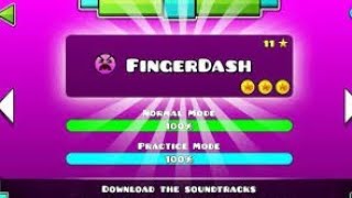 Geometry DashFingerdash Complete All Coins  lolgames27 [upl. by Colly916]