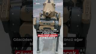 Yerli robot köpekler savunmaya güç katacak  SAHA EXPO 2024 [upl. by Nylidam590]