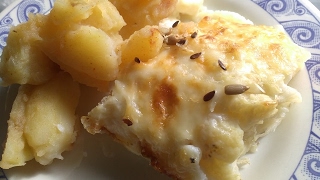 Receta Coliflor con bechamel gratinada como preparar paso a paso buenísima [upl. by Sandell]