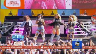 Fifth Harmony  Worth It Live on Good Morning America [upl. by Cath]