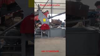 Plastic pallet crusher [upl. by Elleirol156]