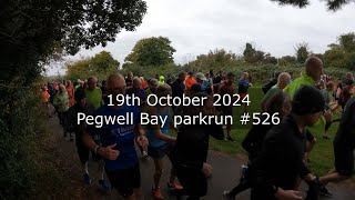 Pegwell Bay parkrun 526  October 19th 2024 fast [upl. by Assenar]